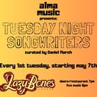 Alma Music presents, Tuesday Night Songwriters: SPECIAL GUESTS 